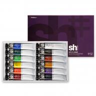 Набор красок масляных Shinhan SH 12 туб по 20мл картонная уп-ка