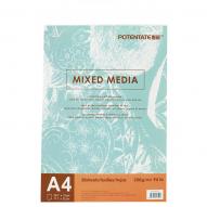 Альбом MIXED MEDIA 200г/кв.м (А4) 297х210мм 20л. склейка