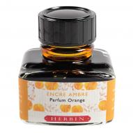 Чернила ароматизированные Herbin цв.оранжевый апельсин банка 30мл