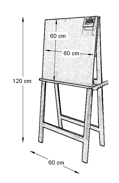 Мольберт для чертежей